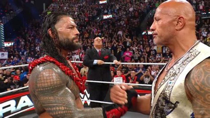 Roman Reigns and The Rock