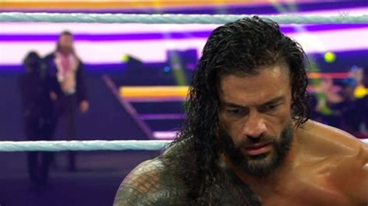 Roman Reigns Backstage at SmackDown