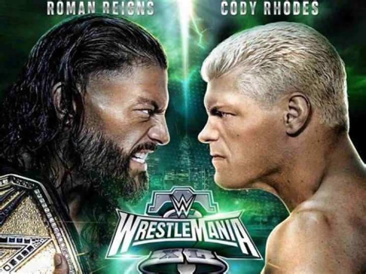 Roman Reigns Cody Rhodes WrestleMania