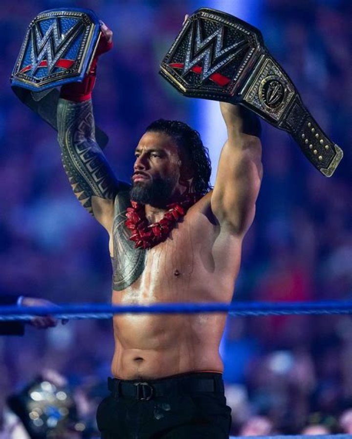 Roman Reigns WWE Champion 2nd Reign Cropped