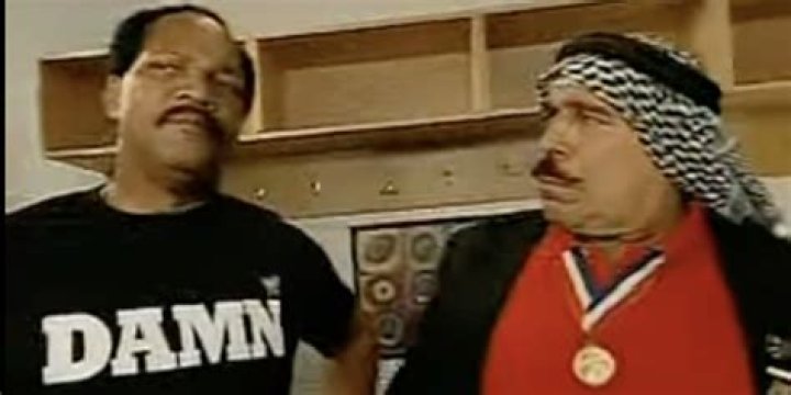 Ron Simmons And The Iron Sheik