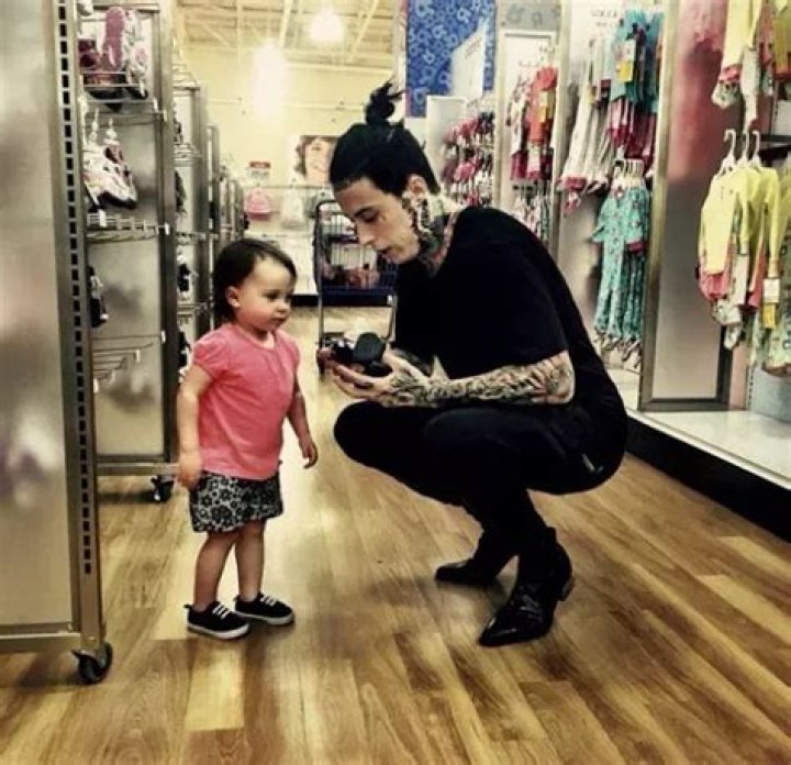 Ronnie Radke with his daughter Willow