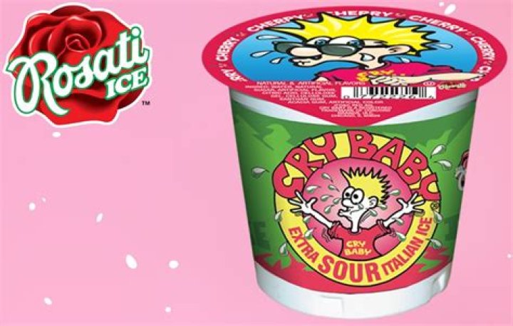 Rosati CRY baby watermelon Sour ice Yazan ICE Cream