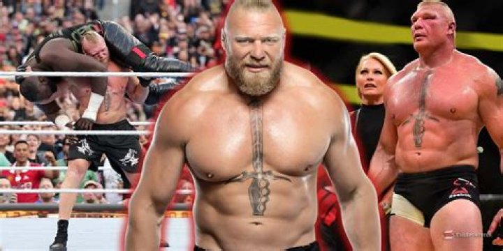 Sable kissing Brock Lesnar