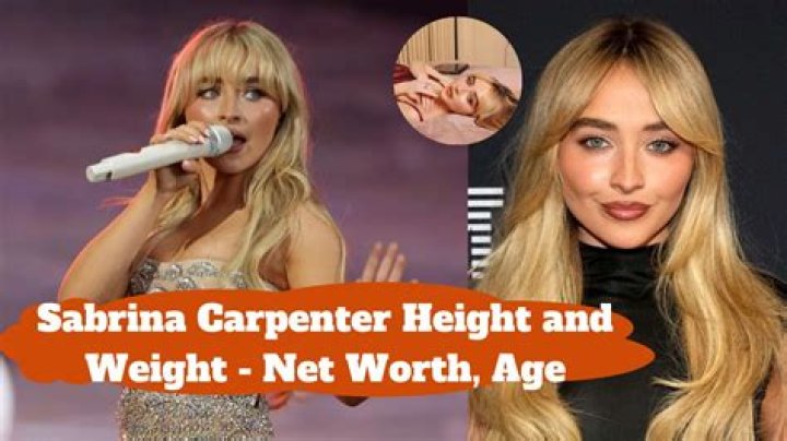 Sabrina Carpenter Weight 2024: A Comprehensive Insight