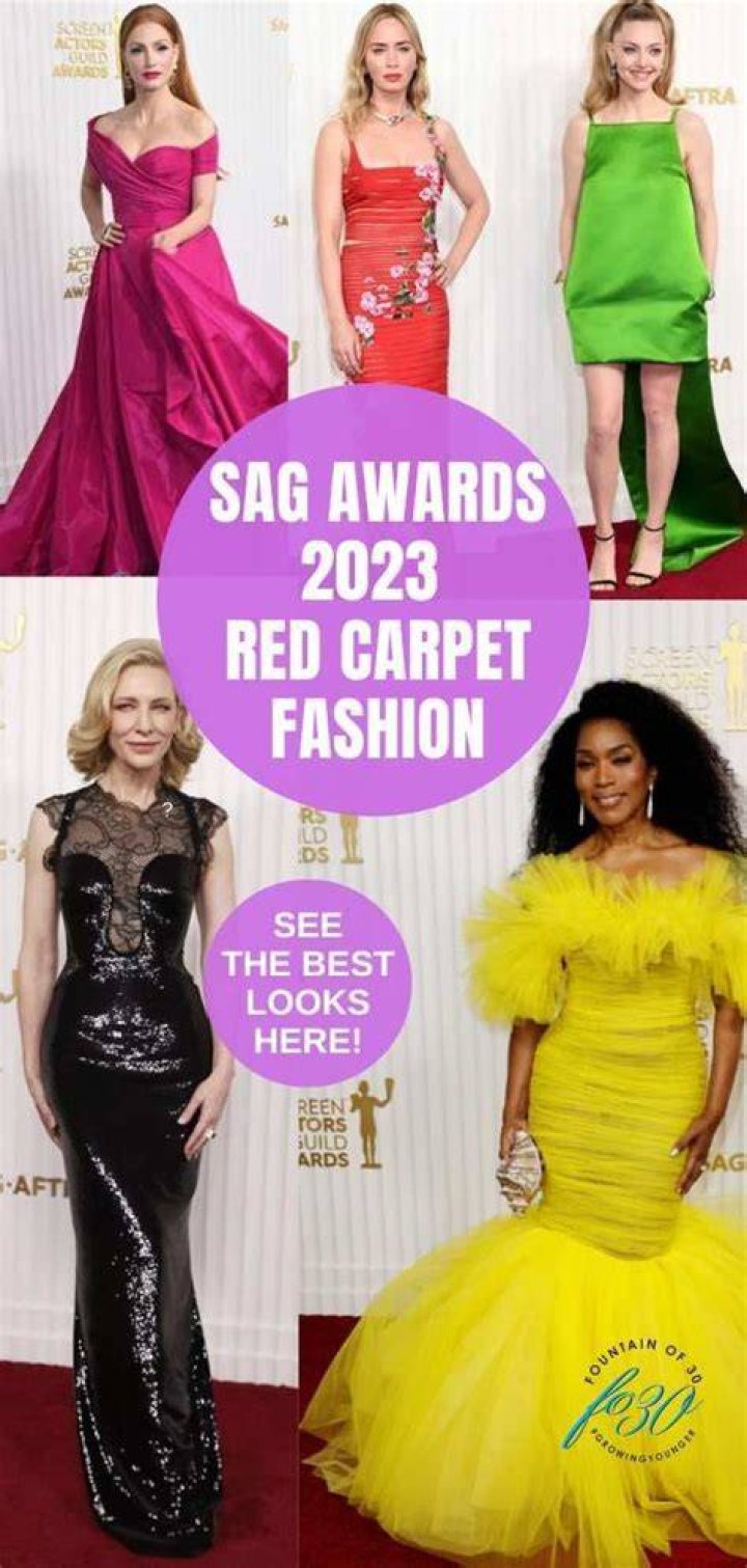 SAG Awards 2023: The best and the worst dressed on the red carpet