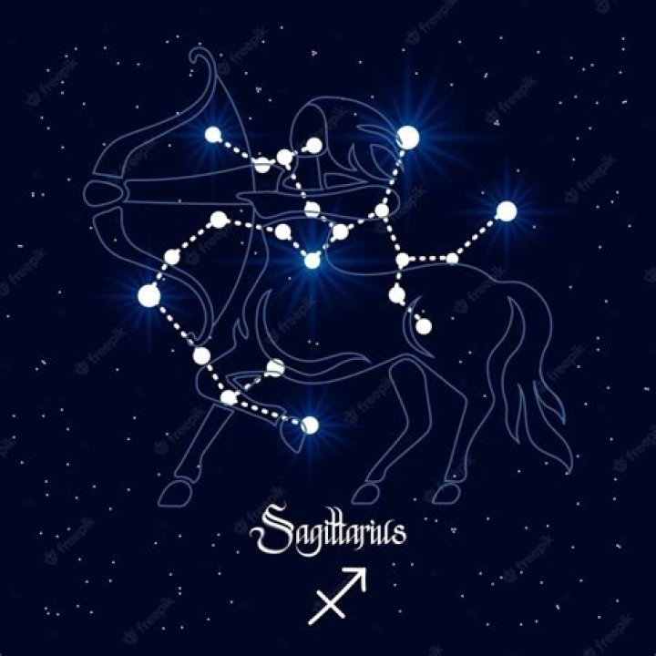 Sagittarius sign in the stars