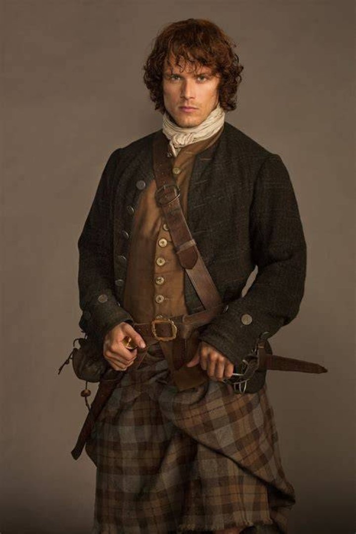 Sam Heughan as Jamie Fraser in Outlander season 7