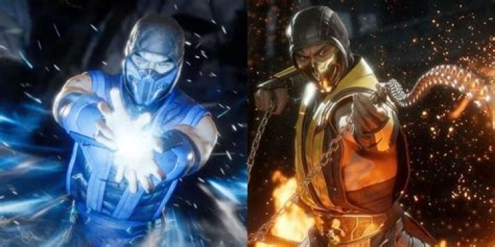Scorpion Wrapping Sub-Zero In Chain - Mortal Kombat 11