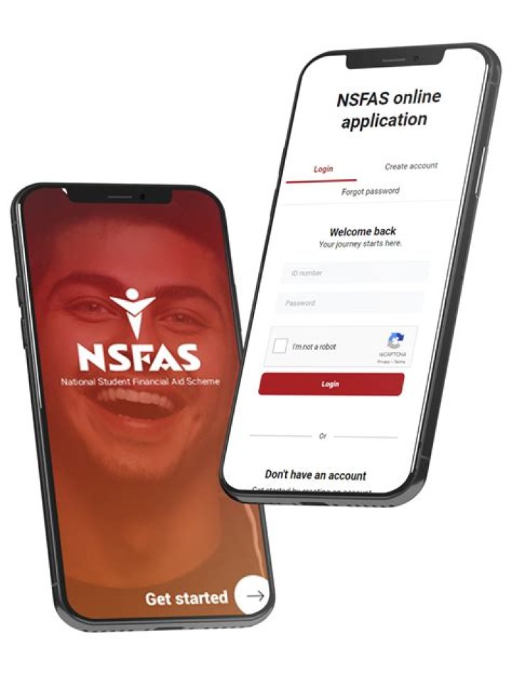 Screenshot of Coinvest NSFAS sign up page Screenshot of Coinvest NSFAS sign up page