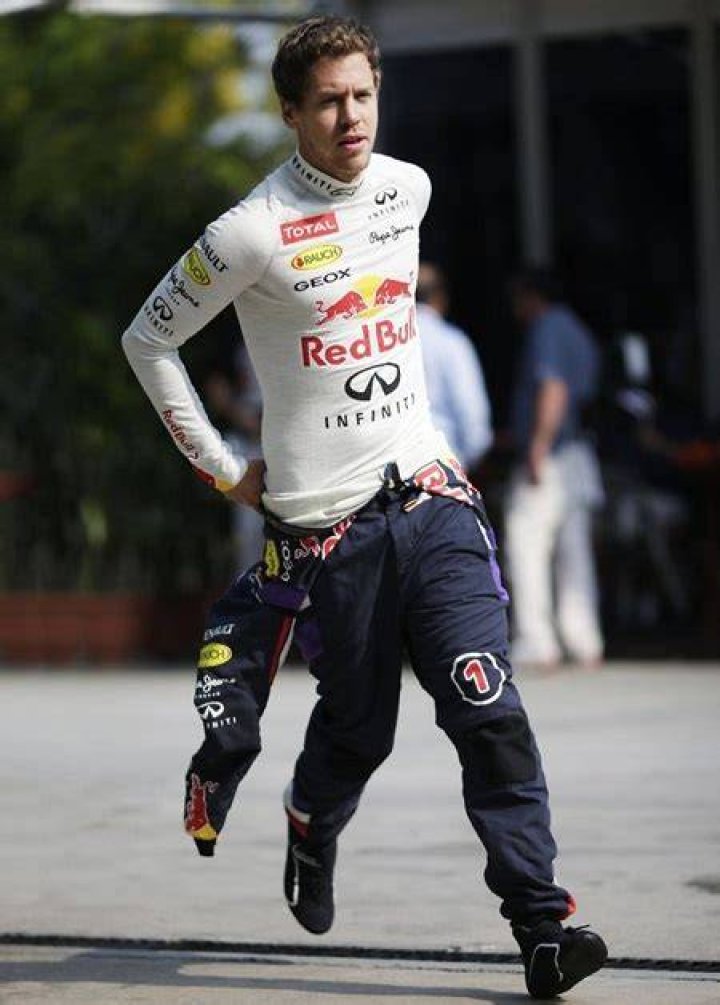 Sebastian Vettel weight