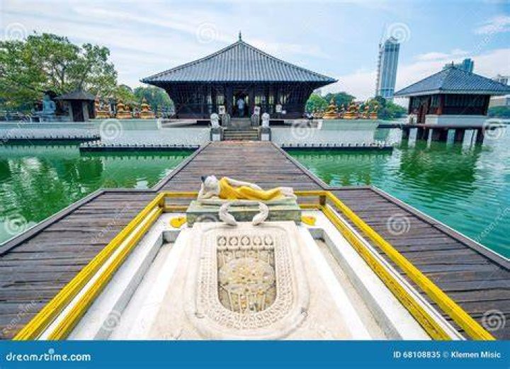 Seema Malaka Temple in Colombo, Sri Lanka's capital city. Photo / Getty Images
