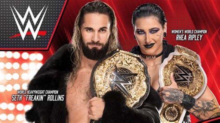 Seth Rollins and Rhea Ripley