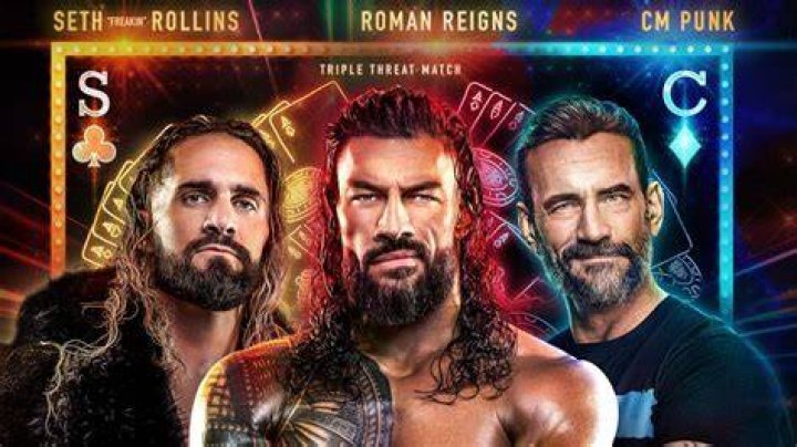 Seth Rollins Pedigree on Roman Reigns