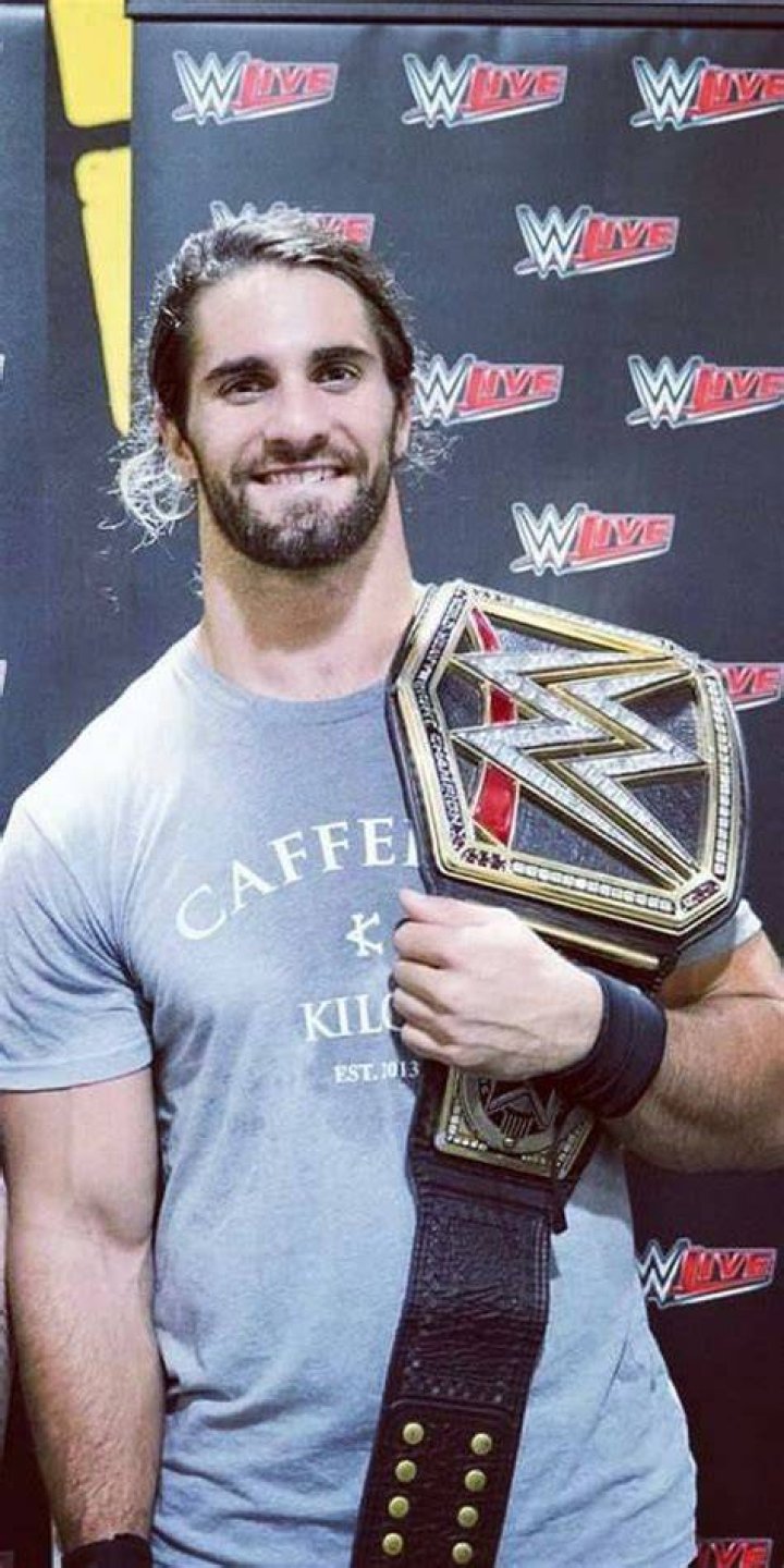 Seth Rollins smiling