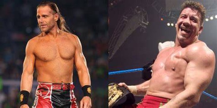Shawn Michaels and Eddie Guerrero Split Image