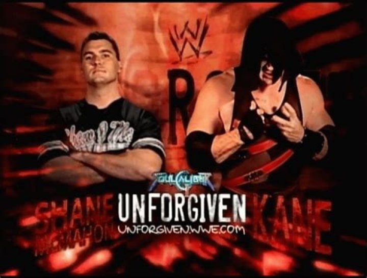 Shawn Michaels Shane McMahon Unforgiven 2006