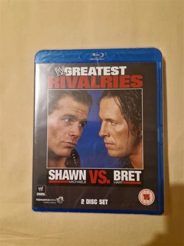 Shawn Michaels v Bret Hart WrestleMania 12 Cropped
