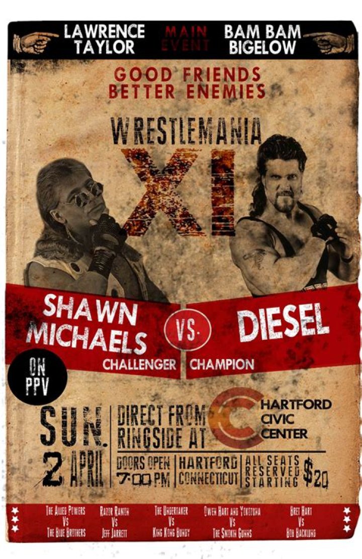 Shawn Michaels vs Diesel