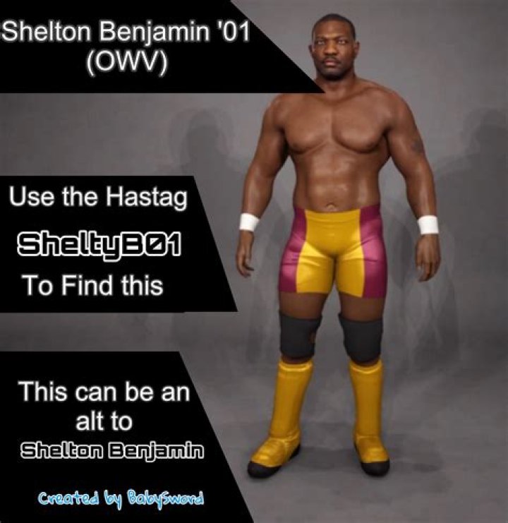 shelton benjamin in WWE