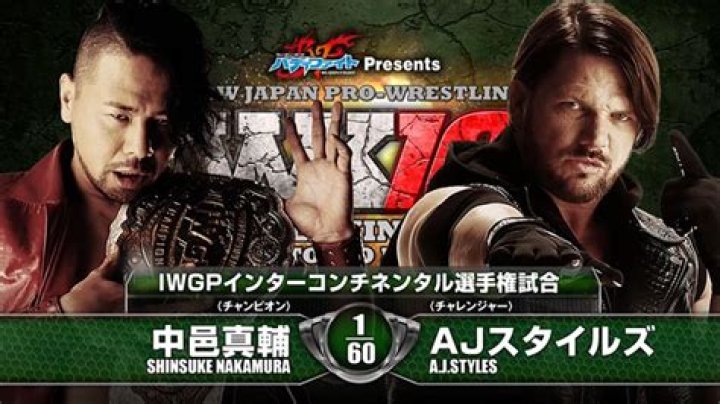 Shinsuke Nakamura (NJPW Wrestle Kingdom 8, 1/4/2014)