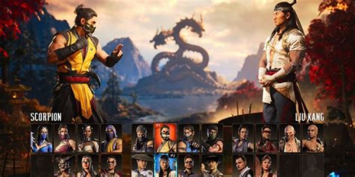 Side-by-side images from Mortal Kombat 11