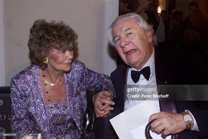 Sir Peter Ustinov, Ehefrau Helene du Lau;d Allemans, Sir Peter