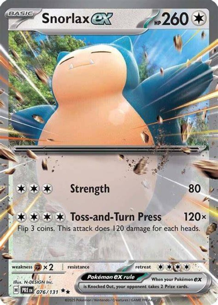 Snorlax Card in Pokemon GO