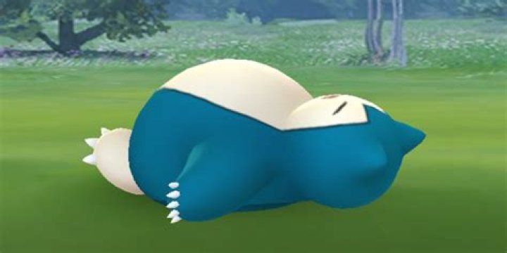 Snorlax sleeps in Pokemon GO