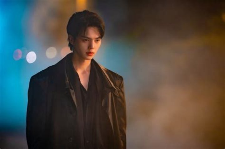 Song Kang as Jeong Gu-won in a white shirt in My Demon