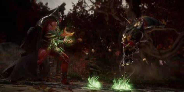 Spawn Grabbing Raiden With Chains - Mortal Kombat 11