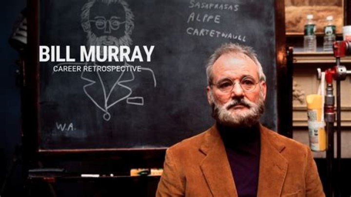 Split image of Bill Murray in The Life Aquatic and Rushmore
