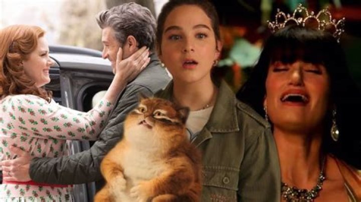 Split image of the cast of Empire Records and a poster for the movie