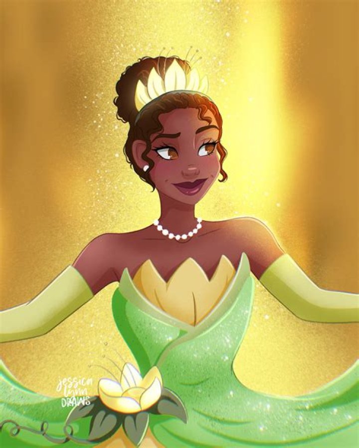 Split image of Tiana, Naveen and Dr Facilier in Princess and the Frog