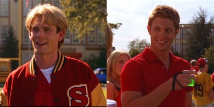 Split image of Whitney Fordman and Jason Teague in Smallville
