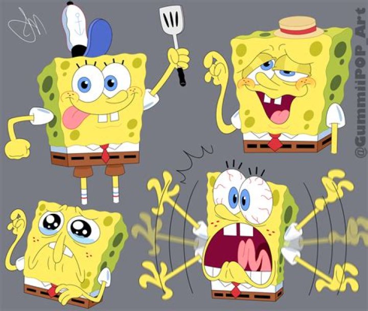 SpongeBob Expression Practice by GummiiP0P on DeviantArt