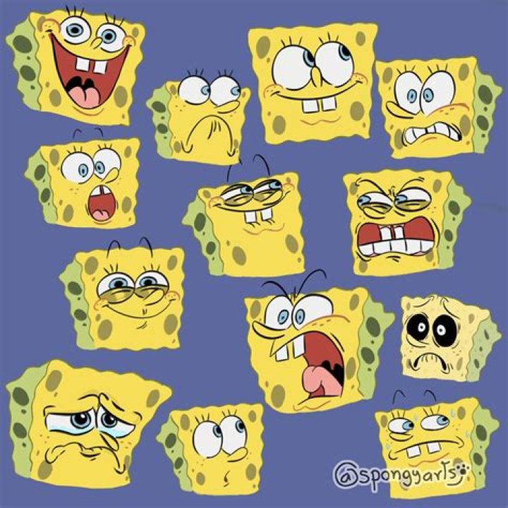 Spongebob expressions by coldeye125 on DeviantArt