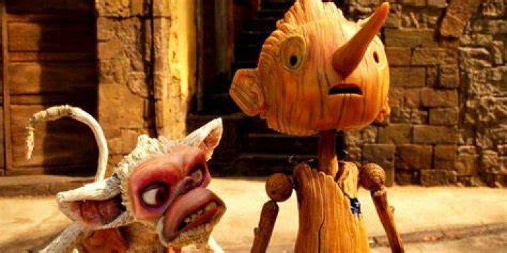 Sprezzatura the Monkey and Pinocchio in Del Toro movie