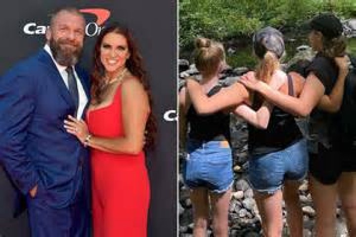 Stephanie McMahon, Triple H & Kurt Angle Cropped