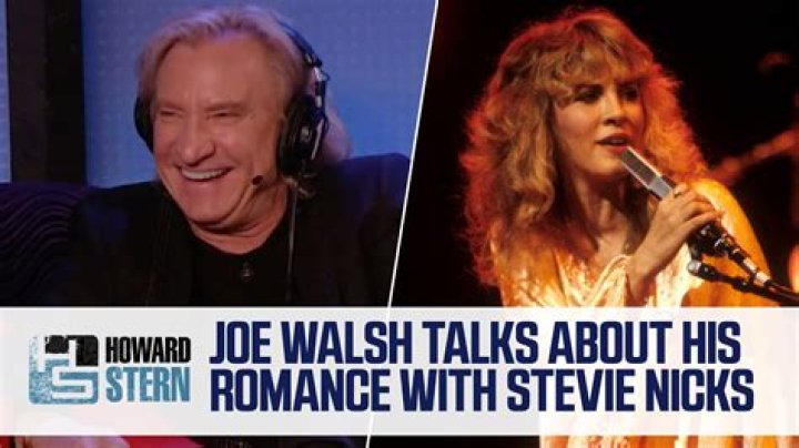 Stevie Nicks And Joe Walsh's Breakup Was More Necessary Than We Realized