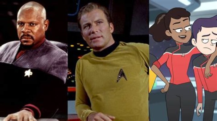 Stils from various seasons of Star Trek