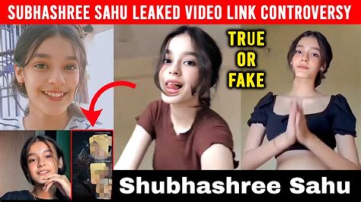 Subhashree Sahu Leaked Video and Photo Link Controversy on Social Media