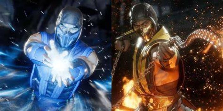 Sub-Zero Attacking Scorpion - Mortal Kombat 11