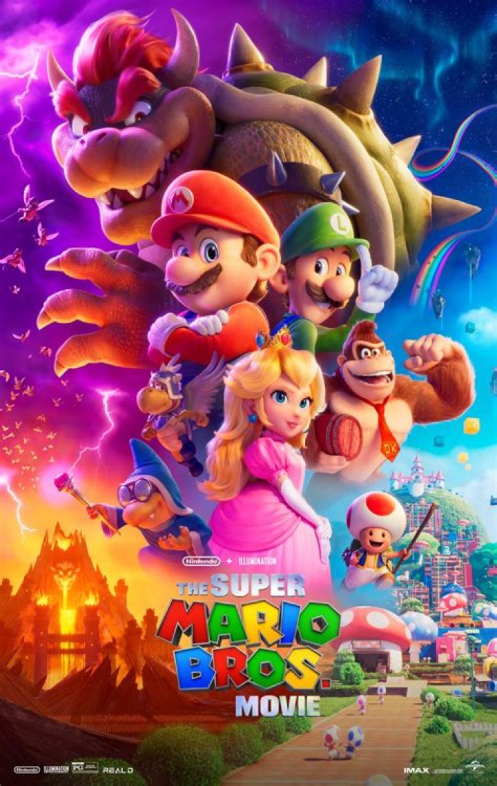 Super Mario Bros Movie Poster