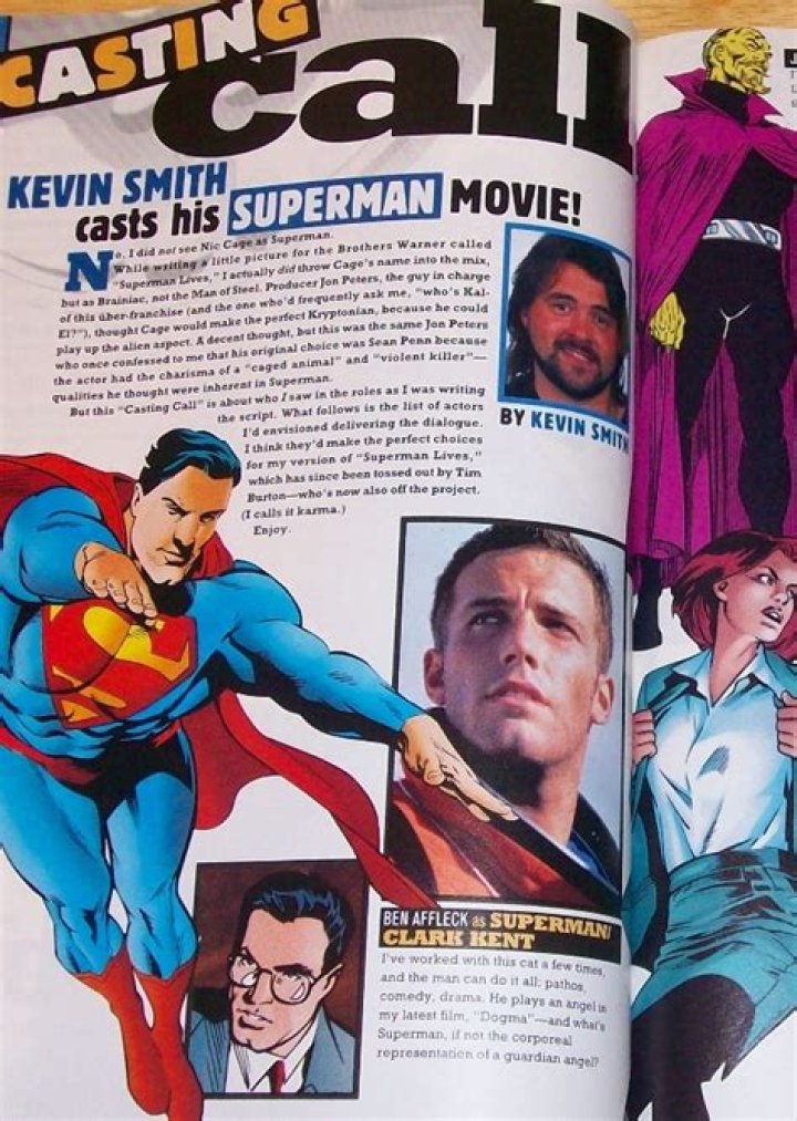 Superman by Kevin Smith Fan Casting on myCast