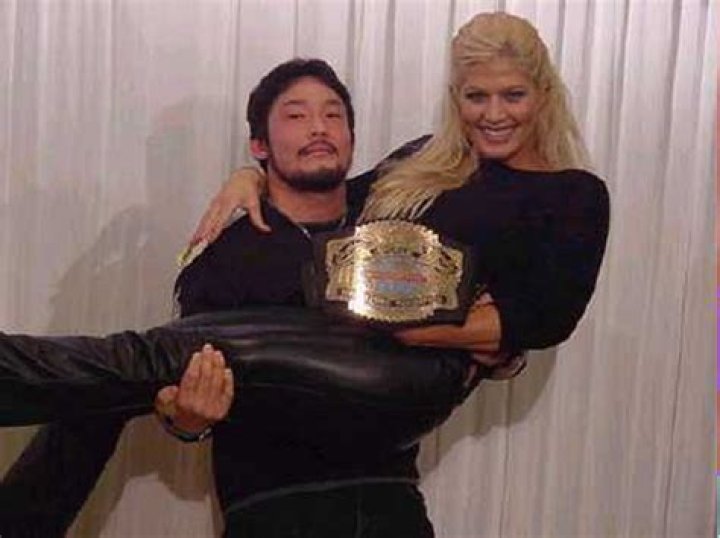 Tajiri and Torrie Wilson