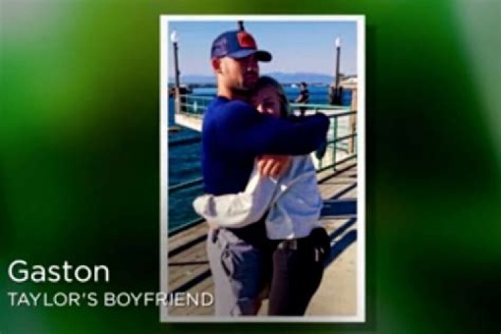 Taylor Green with boyfriend Gaston