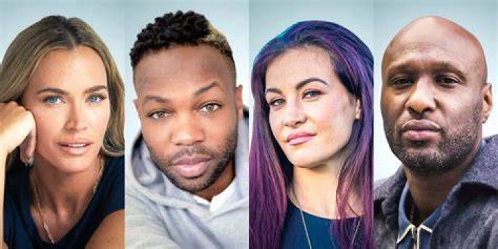 Teddi Mellencamp, Todrick Hall, Miesha Tate, and Lamar Odom on Celebrity Big Brother season 3