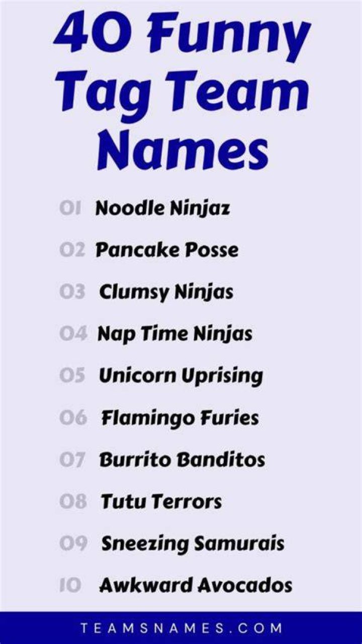 The 10 Dumbest Tag Team Names Ever