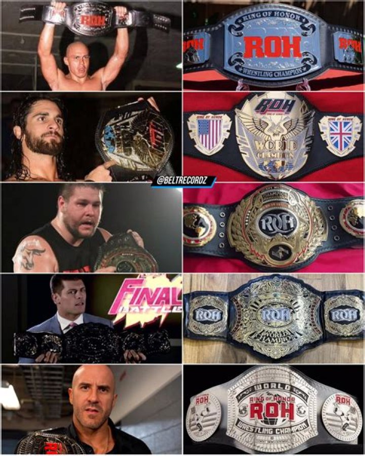 The 10 Longest Reigning ROH World Champions, Ranked By Length